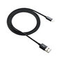 Дата кабель USB 2.0 AM to Lightning 1.0m Black Canyon (CNE-CFI3B) - зменшене зображення 1