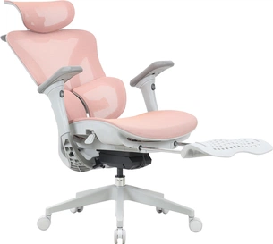 Кресло офисное OfficePro Elite OC950GLP Gray/Light Pink изображение 1