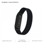 Ремінець до фітнес браслета Armorstandart Braided Solo Loop для Xiaomi Mi Band 7/6/5/4 Black size L (ARM58763) - зменшене зображення 5