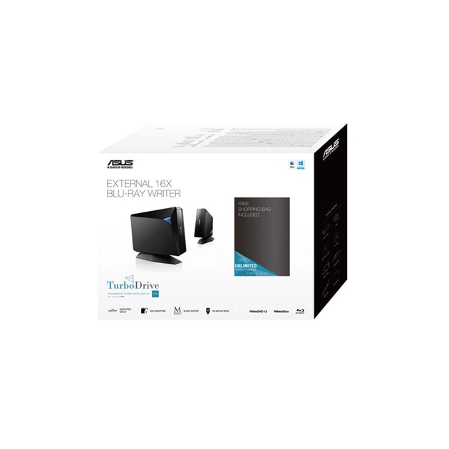 Оптичний привід Blu-Ray ASUS BW-16D1H-U PRO/BLK/G/AS (90DD01L0-M69000) - picture 4