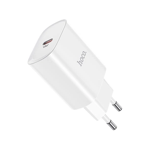 Зарядний пристрій HOCO N14 Smart Charging USB-C PD20W White (6931474745026) зображення 1