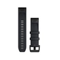 Ремінець до смарт-годинника Garmin QuickFit 22 Watch Bands, Black with Black Stainless Steel Hardware (010-12901-00) - зменшене зображення 2