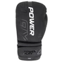 Боксерские перчатки PowerPlay 3024 Ultra Mat Chorno-Bili 12 untsiy (PP_3024_12oz_Bl/White) - уменьшенное изображение 2