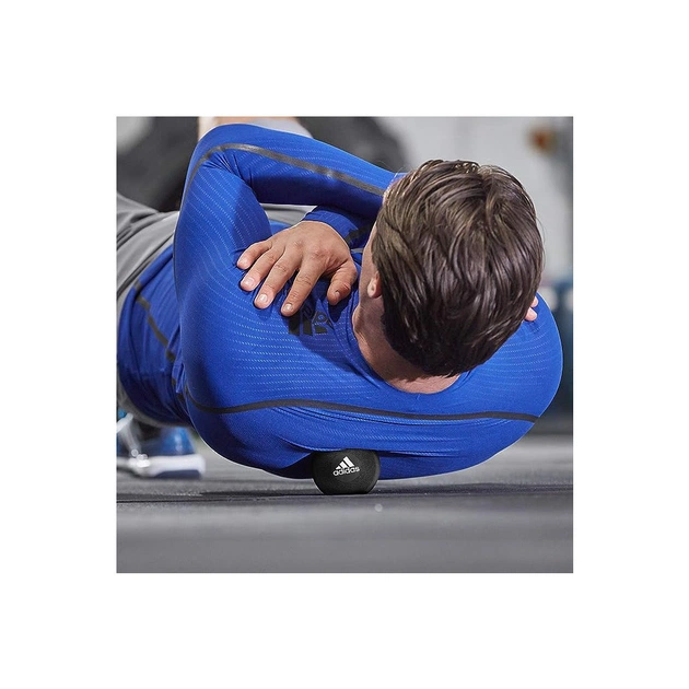 Масажний м'яч Adidas Massage Ball ADTB-11607 8,3 см Чорний (885652003599) - picture 3