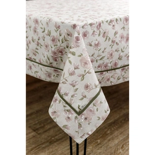 Скатертина Прованс Тереза Квіточки з кантом 300х133 (034500) зображення 1