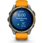 Смарт-годинник Garmin fenix 8 47mm, AMOLED, Saph, Ti/Bare/Grpht, SparkOrg/GrphtBd, (010-02904-11/010-02904-19) - зменшене зображення 12