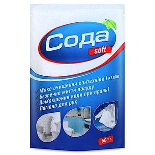 Порошок для чистки кухни Parus Сода Soft 450 г (4820017661560) изображение 1