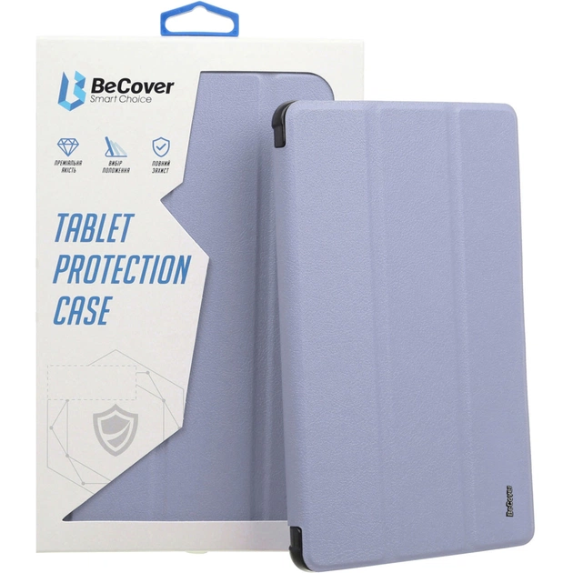 Чехол для планшета BeCover Tri Fold Hard Apple iPad Air 13" M2/M3 (2024/2025) Purple (711725) - изображение 1