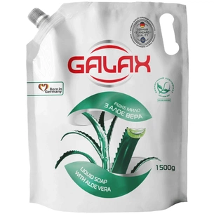 Рідке мило Galax з екстрактом Алое дой-пак 1500 г (4260637721600) зображення 1