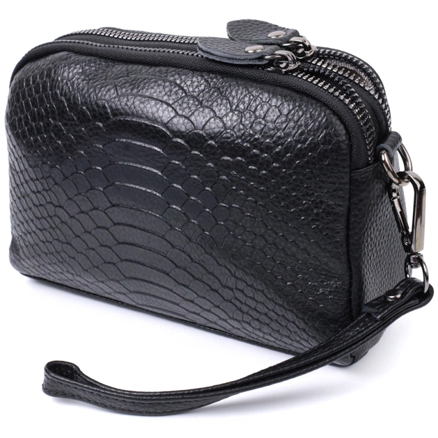 Сумка Vintage З натуральної шкіри Чорна (22799) - зображення 9