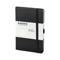 Книга записна Axent Partner 125х195 мм у лінійку 96 аркушів Чорний (8308-01-A) - зменшене зображення 2