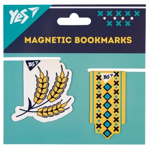 Закладки для книг Yes магнітні Ukraine, 2шт (708123) зображення 1