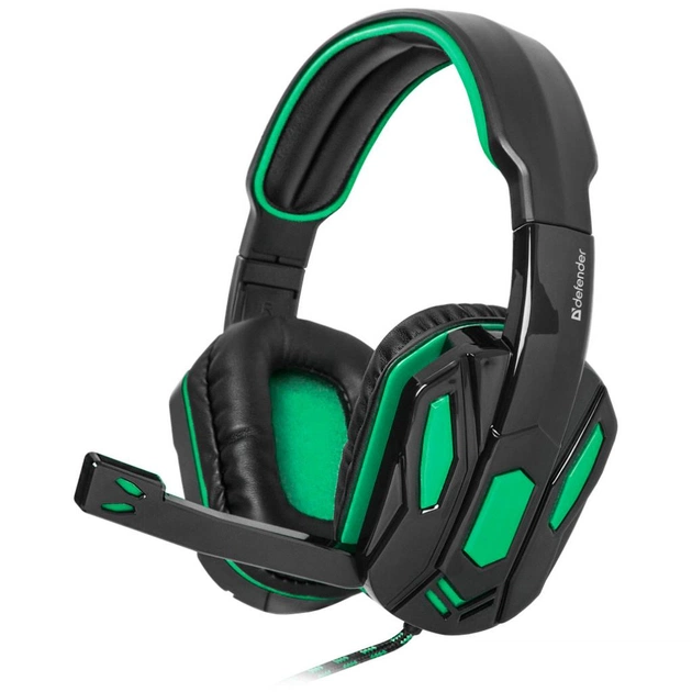 Навушники Defender Warhead G-275 Green Black (64122) - изображение 1
