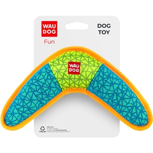 Іграшка для собак WAUDOG Fun Бумеранг 24х14 см блакитна (62072) зображення 1