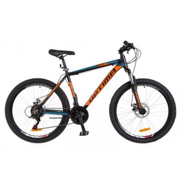 Велосипед Optimabikes 29" MOTION 2018 AM 14G DD рама-19" Al чорно-помаранчевий (OPS-OP-29-055) - изображение 1