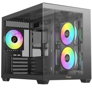 Корпус для ПК OCYPUS GAMMA-C54-BKD300XX-GL изображение 1
