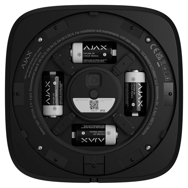 Сирена Ajax EN54 FireProtect Sounder black - picture 5