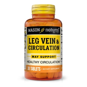 Вітамінно-мінеральний комплекс Mason Natural Нормалізація Венозного Кровообігу, Leg Vein & Circulation, 3 (MAV13378) зображення 1