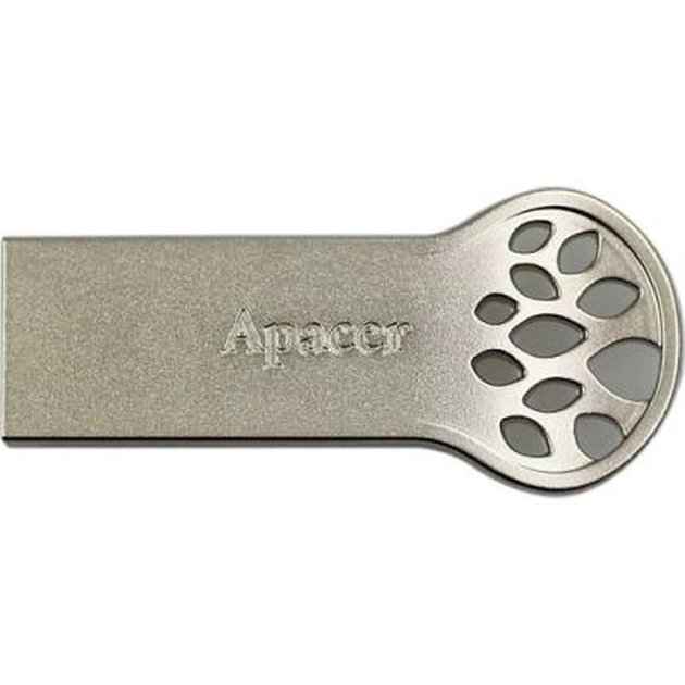 USB флеш накопичувач Apacer 16GB AH135 Silver RP USB 2.0 (AP16GAH135S-1) - изображение 1