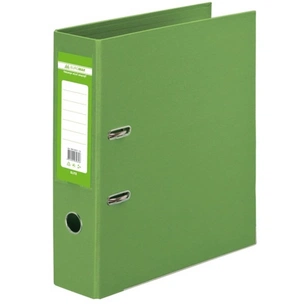 Папка - реєстратор Buromax А4 double sided, 70мм, PP, light green, built-up (BM.3001-15с) зображення 1