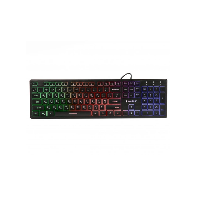Клавіатура Gembird KB-UML-01-UA USB Black (KB-UML-01-UA) - зображення 1