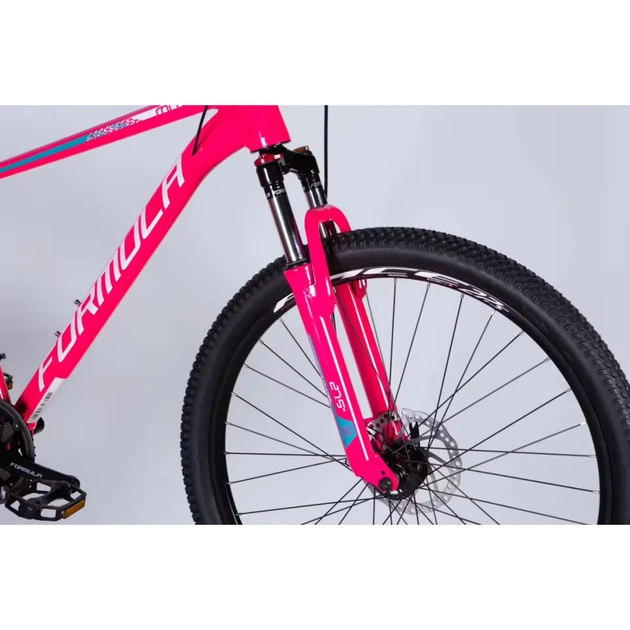 Велосипед Formula 27.5" MOTION DD рама-18" AL 2026 рожевий з білим (OPS-FR-27.5-304) - зображення 4