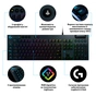 Клавіатура Logitech G815 Lightsync RGB Mechanical GL Linear USB UA Black (920-009008) - зменшене зображення 8