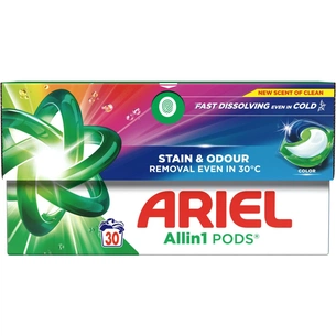 Капсули для прання Ariel Pods All-in-1 Color Для кольорового 30 шт. (8700216766173) зображення 1