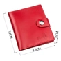 Портмоне Shvigel Шкіряне Червоне (16223) - зменшене зображення 3