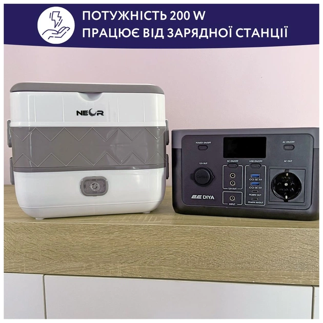 Ланч-бокс Neor для підігріву та приготування їжі 2 л (2L2 WT) - picture 7