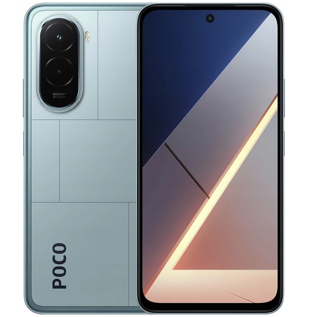 Смартфон Xiaomi Poco M7 4G 6/128GB Aqua Blue_EU - зображення 1