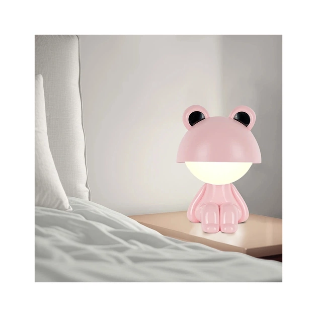 Нічник Kite Світильник LED з акумулятором Cute Froggy, рожевий (K25-316-3-2) - picture 5