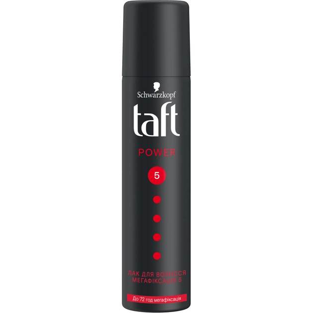 Лак для волосся Taft Power Кофеїн Фіксація 5 75 мл (9000101236477) - изображение 1