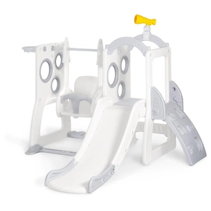 Ігровий майданчик Mealux Lola (KD-B076 White/Grey) зображення 1