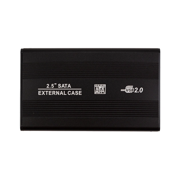 Карман внешний PowerPlant HDD 2.5" USB2.0, 6.5 см (HC380039) - изображение 1