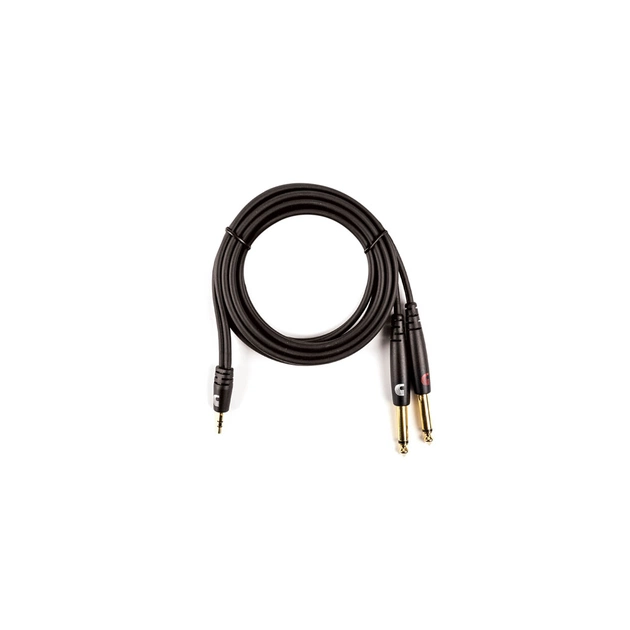 Інсертний кабель D'Addario Custom Series 1/8" to Dual 1/4" Audio Cable (1.8m) (PW-MPTS-06) - picture 5