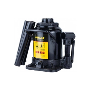 Домкрат Sigma гідравлічний пляшковий низькопрофільний 20т, 185-355мм (6101211) зображення 1