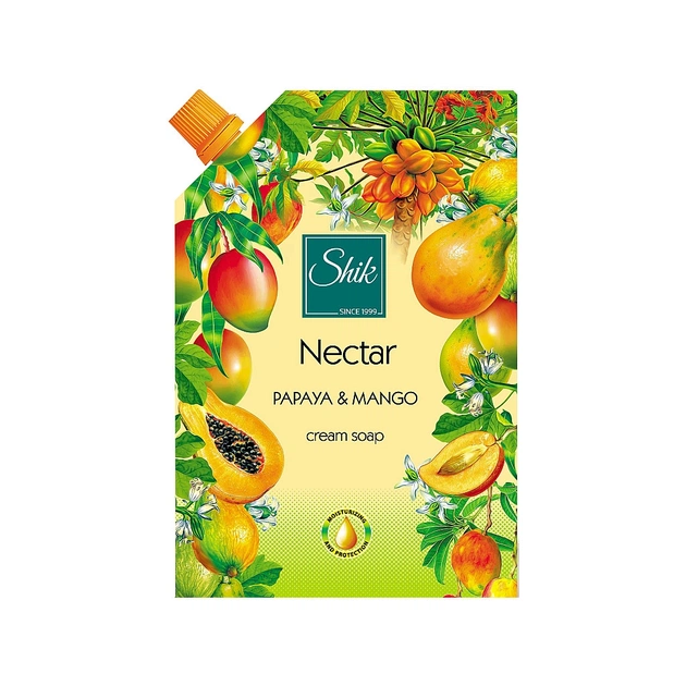 Рідке мило Shik Папая і манго дой-пак 460 г (4820023365872) - picture 1