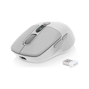 Мишка REAL-EL RM-480W Wireless/Bluetooth White (EL123200050) зображення 1