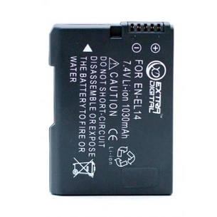 Акумулятор до фото/відео Extradigital Nikon EN-EL14 (DV00DV1329) зображення 1