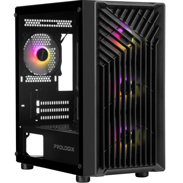 Корпус Prologix Flow GM-05RB Black - зображення 1
