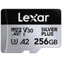 Карта пам'яті Lexar 256GB microSDXC class 10 UHS-I U3 V30 A2 Professional Silver (LMSSIPL256G-BNANG) - уменьшенное изображение 1