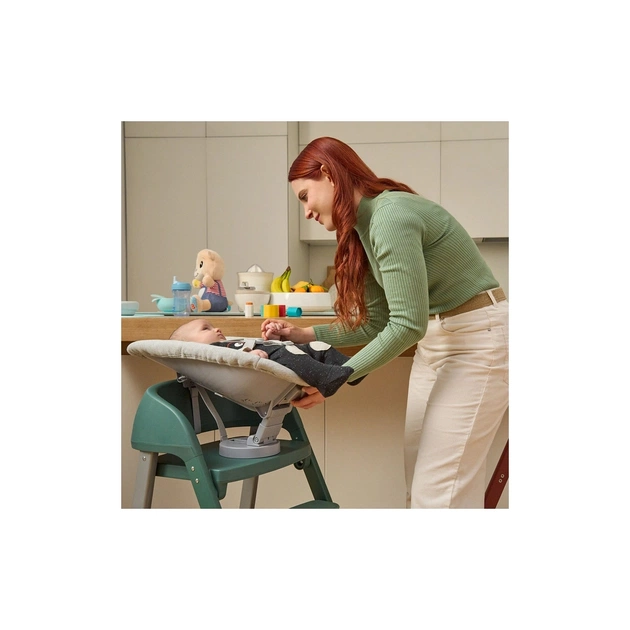 Крісло-гойдалка Chicco шезлонг для новонароджених Crescendo, світло-сірий (87078.47) - picture 4