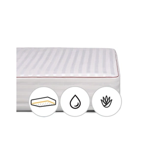 Наматрацник MirSon шовковий DeLuxe Silk Aloe Vera 301 120x190 см (2200000376411) зображення 1
