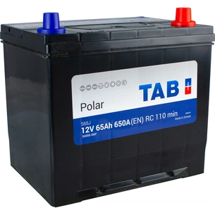 Акумулятор автомобільний TAB 65 Ah/12V Polar S Euro Japan (246 865) зображення 1