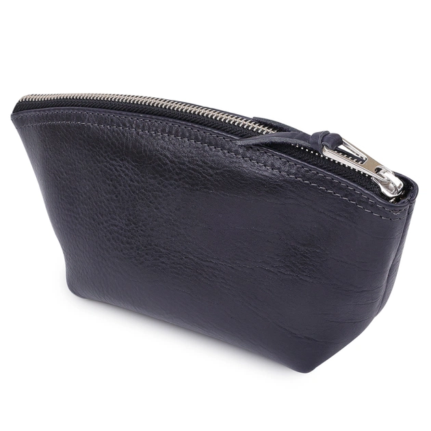 Косметичка Grande Pelle Шкіряна Чорна (11570) - зображення 2