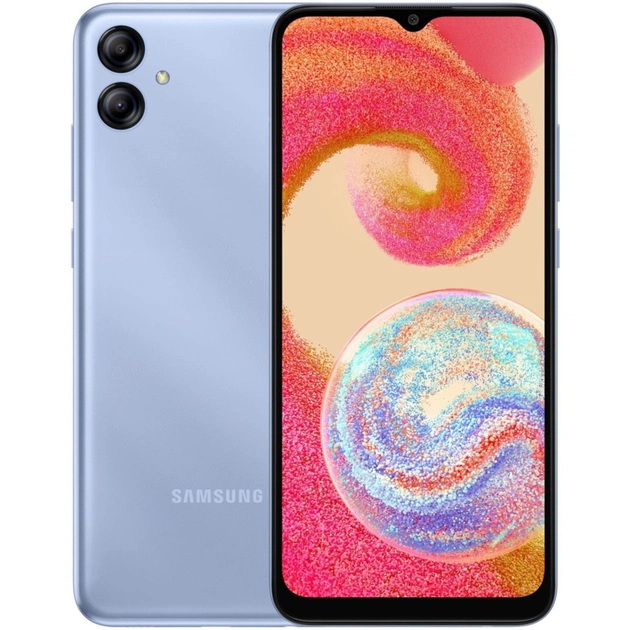 Мобільний телефон Samsung Galaxy A04e 3/64Gb Light Blue (SM-A042FLBHSEK) - изображение 1