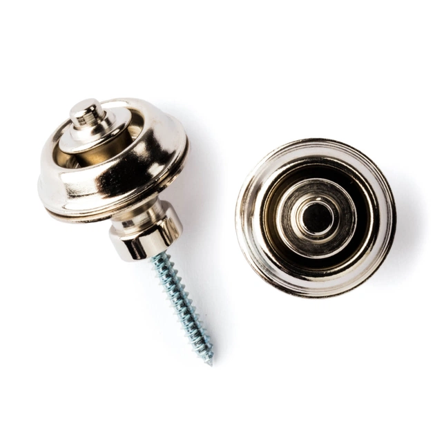 Стреплок для ременя Jim Dunlop Straplok Strap Retainers Traditional - Nickel (SLS1501N) - picture 3