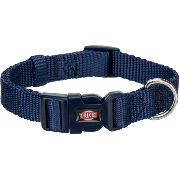 Нашийник для тварин Trixie Premium нейлон XXS-XS 15-25 см/10 мм Індиго (4053032020955) - изображение 1
