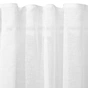 Штора Ardesto Гардина крафт-льон 100% поліестер 300х270 см, білий (ART1050WH) - зменшене зображення 3
